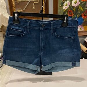 MOTHER Denim The Dropout Cuffed Jean Shorts Bright Eyes Size 26